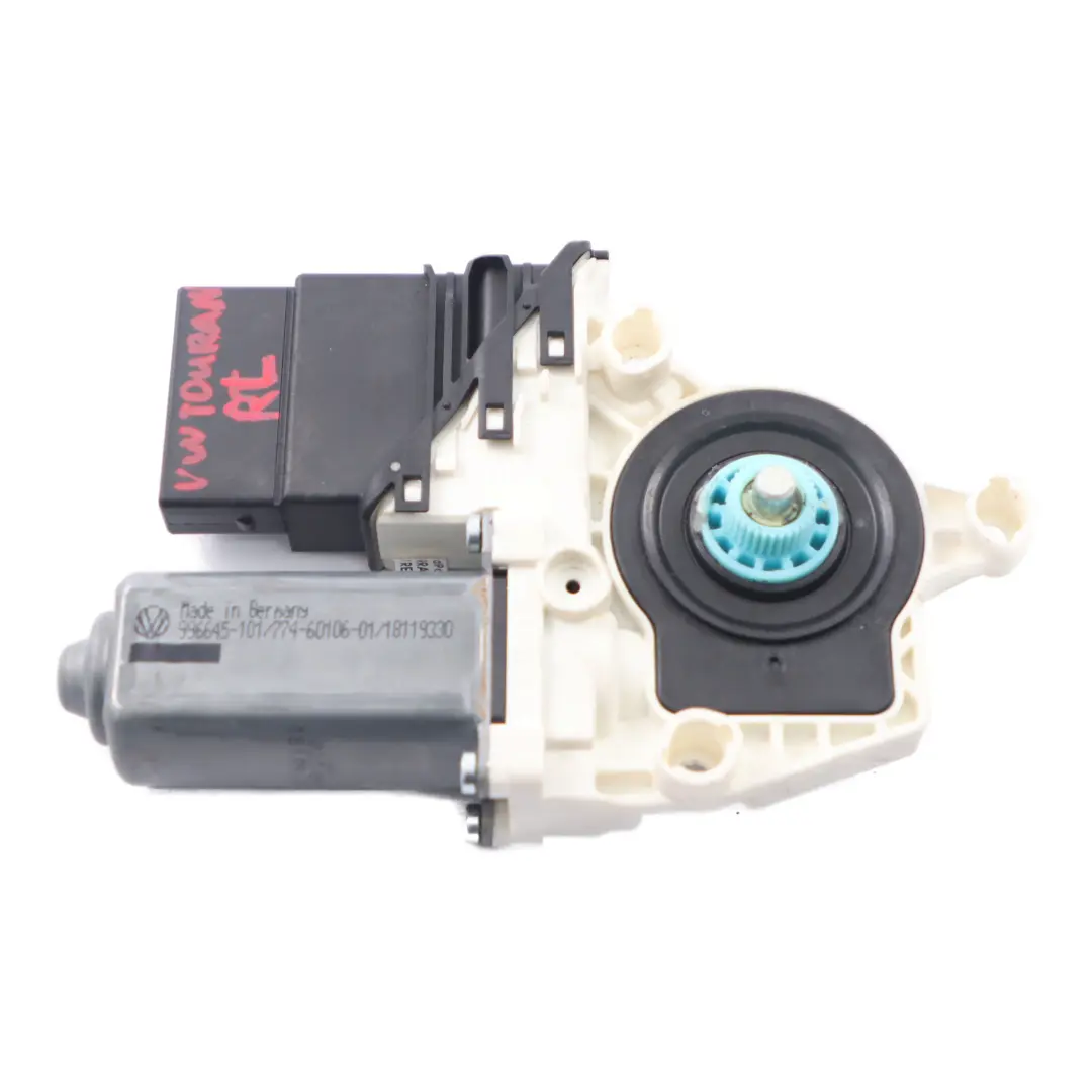 VW Touran 1T Motore Alzacristalli Porta Posteriore Sinistra Regolatore 5K0959703 - SKU 5K0959703A - Numero di parte 5K0959703A 