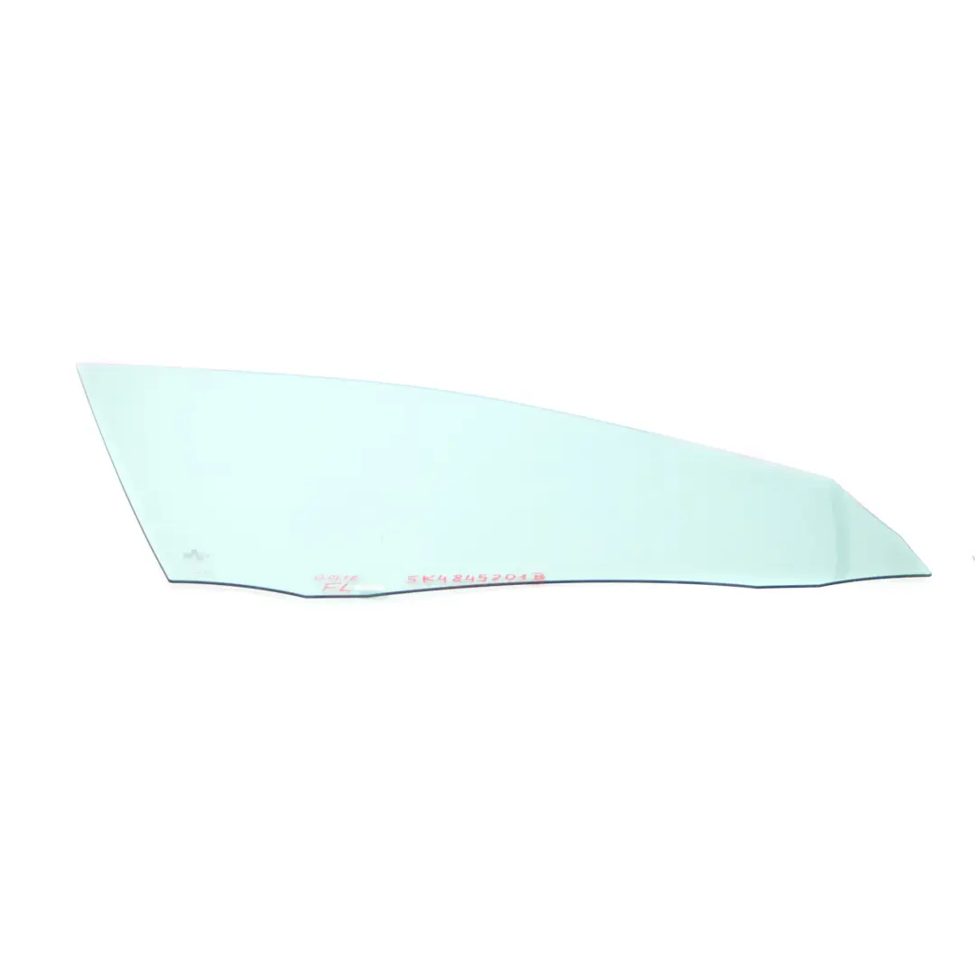 VW Volkswagen Golf MK6 Window Glass Front Door Left N/S Glazing AS2 - SKU 5K4845201B - Part number 5K4845201B