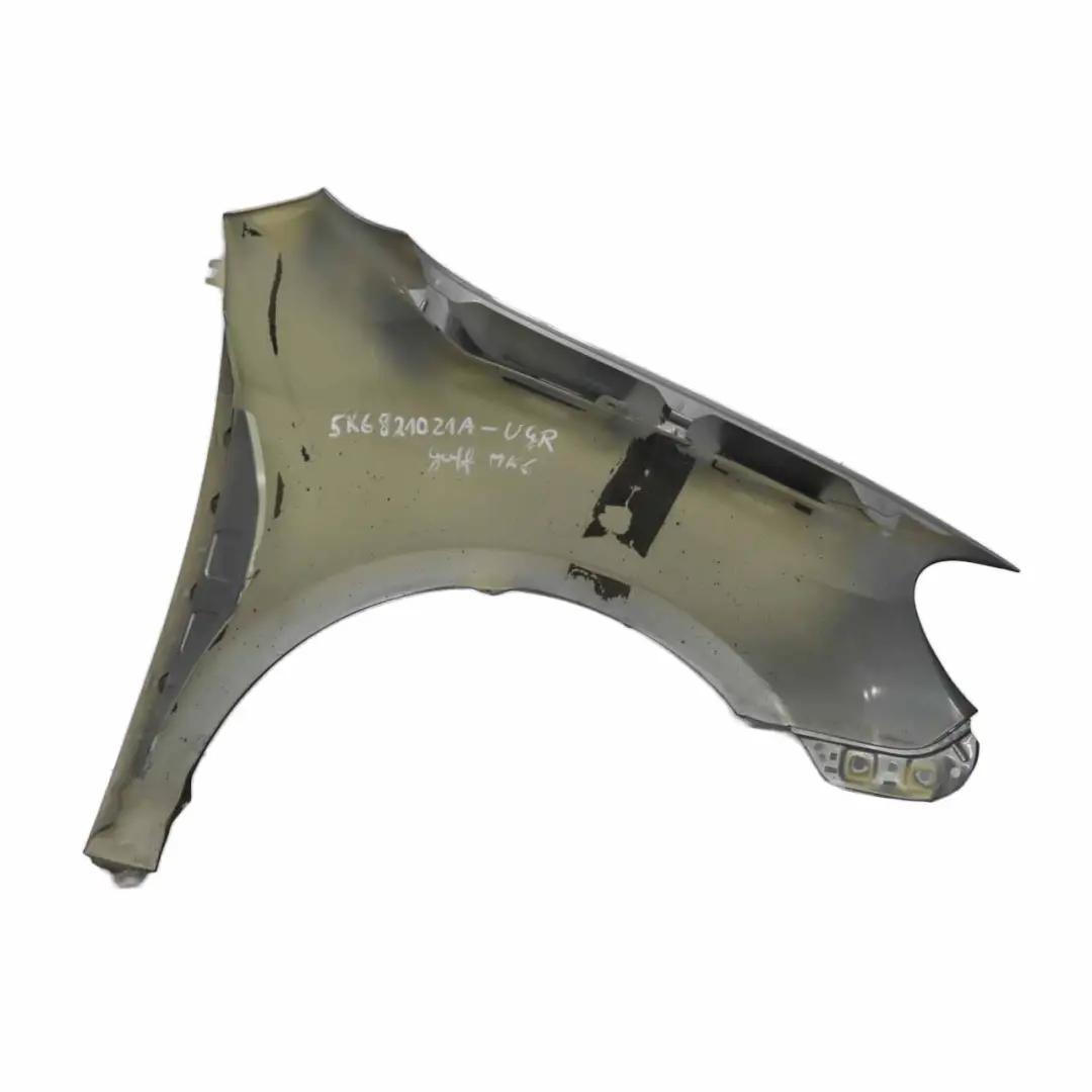  Panneau latéral Volkswagen VW Golf Mk6 Aile avant gauche Aile United Grey - LA7T - SKU 5K6821021A-UGR - Numéro de pièce 5K6821021A