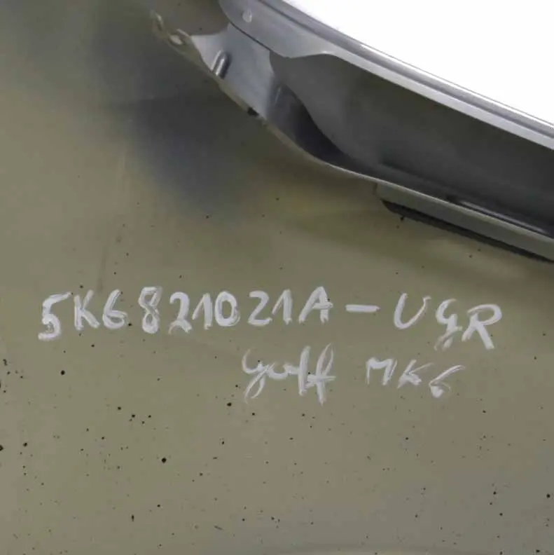  Seitenteil Volkswagen VW Golf Mk6 vorne links Kotflügel United Grey - LA7T - SKU 5K6821021A-UGR - Teilenummer 5K6821021A