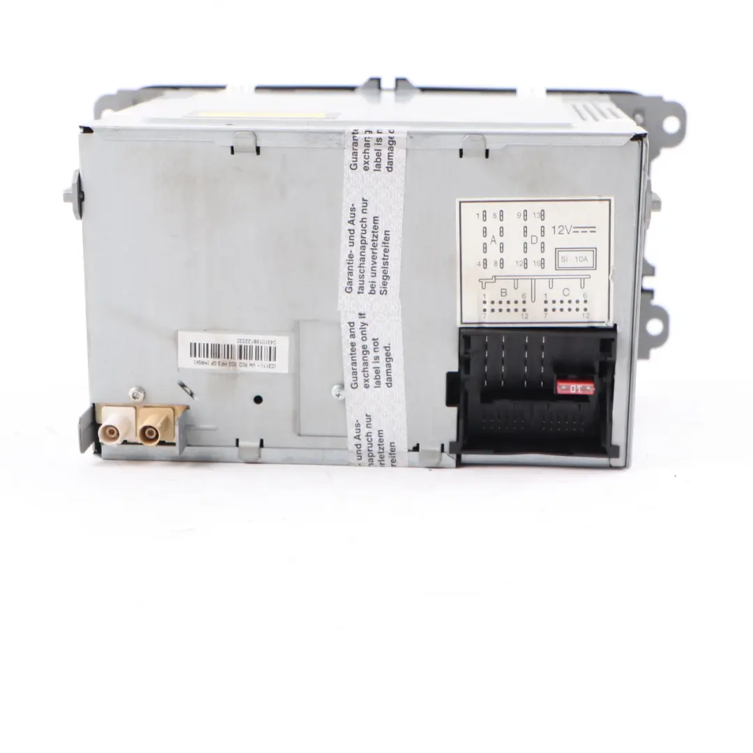 Radio Head Unit VW Volkswagen Golf 6 Plus Media Player Unit to with Part number 5M0035186C Radio Head Unit VW Volkswagen Golf 6 Plus Media Player Unit - SKU 5M0035186C - Part number 5M0035186C