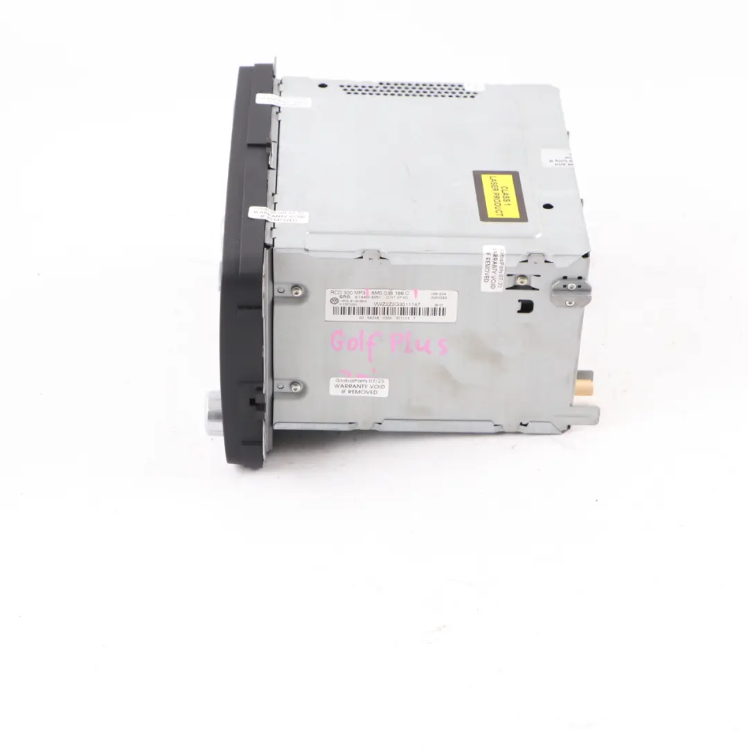 Radio Head Unit VW Volkswagen Golf 6 Plus Media Player Unit to with Part number 5M0035186C Radio Head Unit VW Volkswagen Golf 6 Plus Media Player Unit - SKU 5M0035186C - Part number 5M0035186C