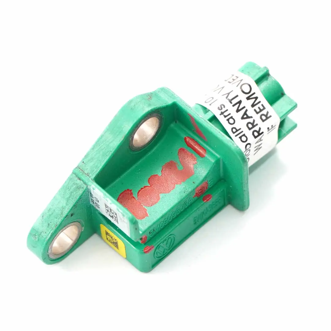 Airbag Side Impact Crash Sensor Air Bag to VW Volkswagen Touran 1T with Part number 5M0909606A VW Volkswagen Touran 1T Airbag Side Impact Crash Sensor Air Bag - SKU 5M0909606A - Part number 5M0909606A