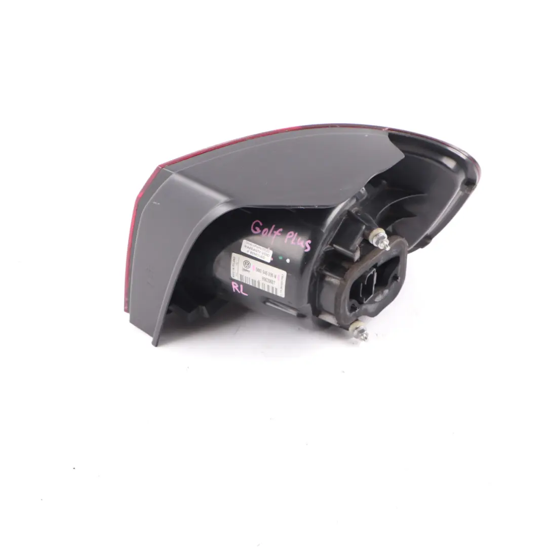 Lamp Left N/S Tail Light Side Panel to VW Volkswagen Golf Plus 5 Rear with Part number 5M0945095N VW Volkswagen Golf Plus 5 Rear Lamp Left N/S Tail Light Side Panel - SKU 5M0945095N - Part number 5M0945095N