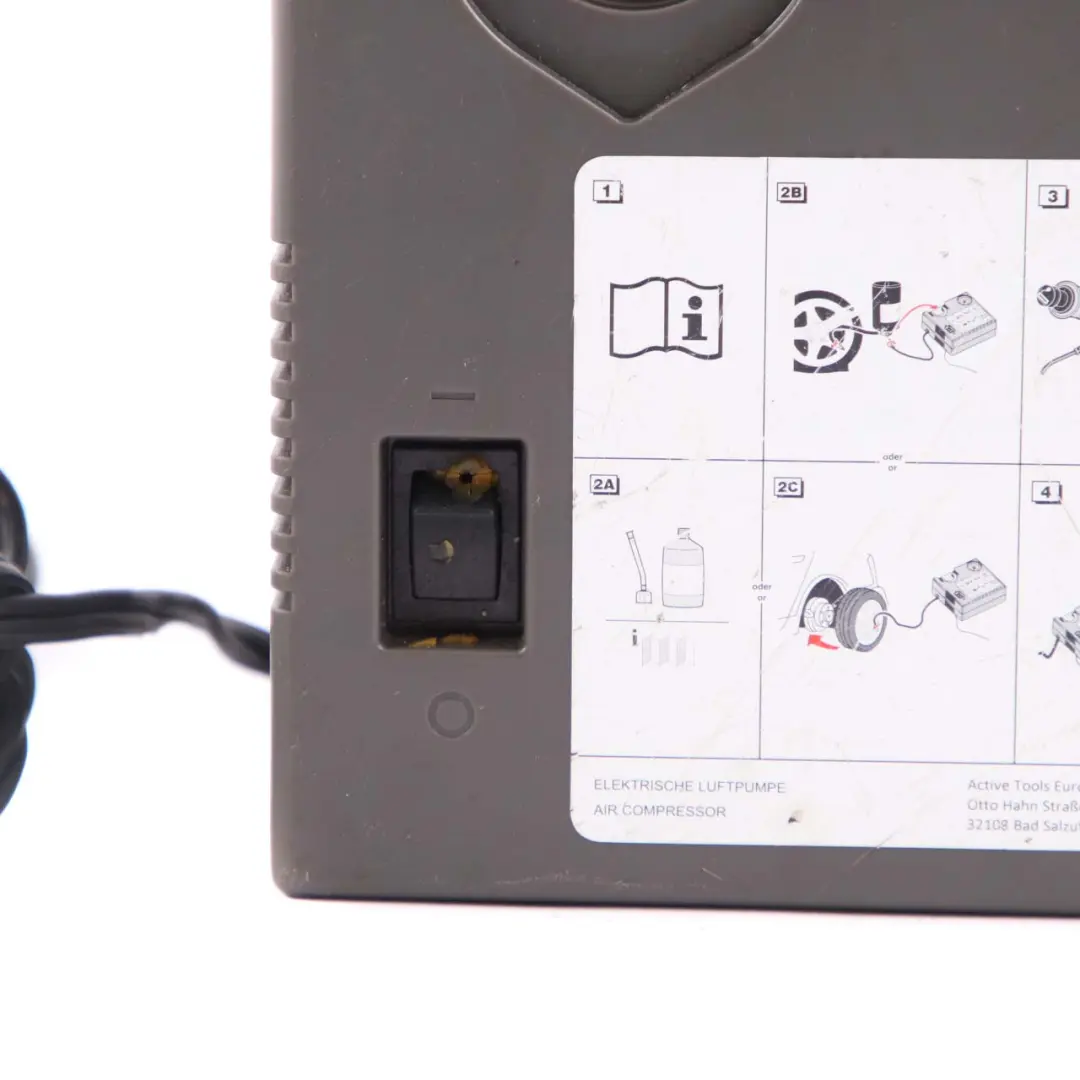 VAG Tyre Air Compressor Emergency Puncture Repair to Volkswagen with Part number 5N0 012 615D Volkswagen VAG Tyre Air Compressor Emergency Puncture Repair - SKU 5N0 012 615D - Part number 5N0 012 615D