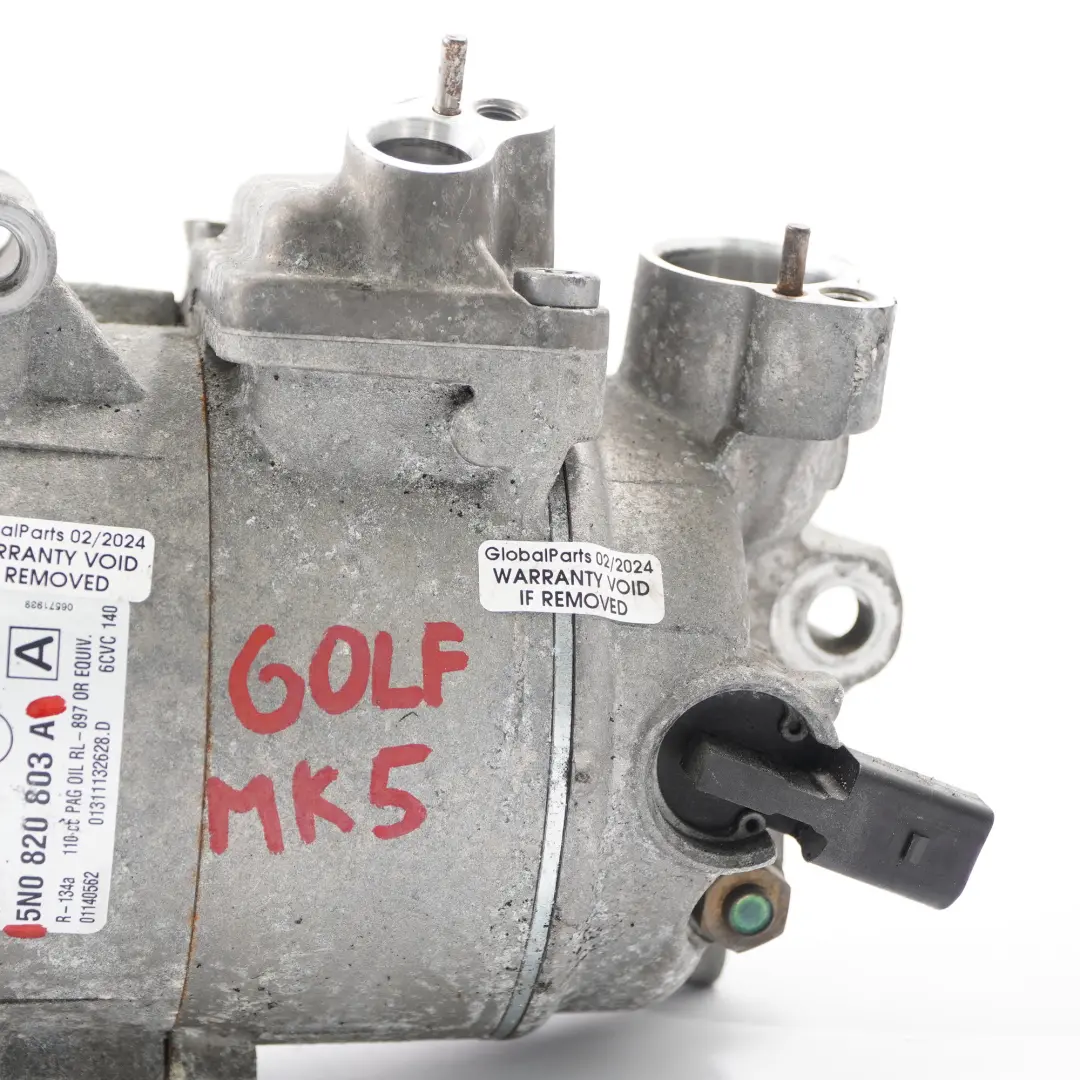 Audi Seat Skoda Volkswagen Golf 5 Klimaanlage Kompressor A/C Pumpe - SKU 5N0820803A - Teilenummer 5N0820803A