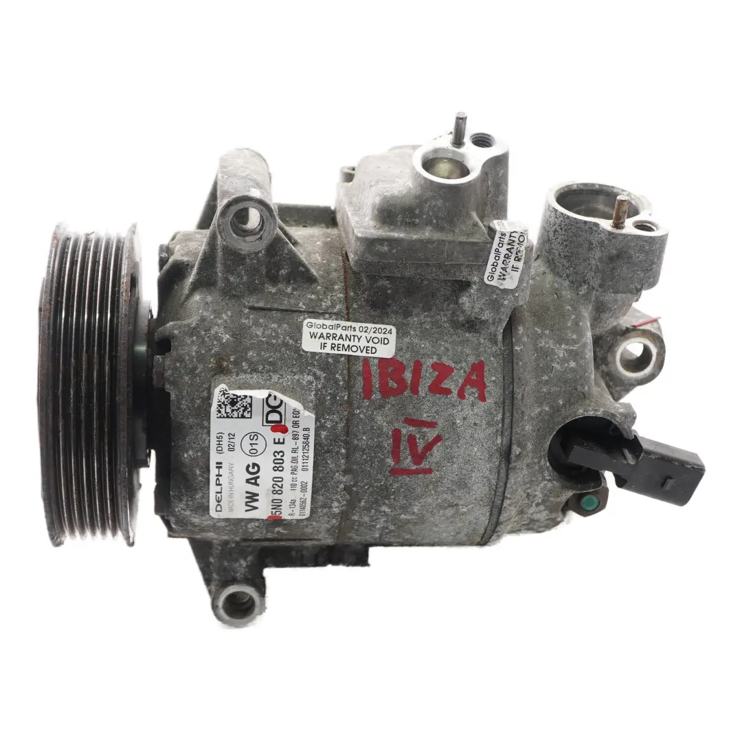 Volkswagen Seat Skoda Air Con Conditioning Compressor A/C Pump - SKU 5N0820803E - Part number 5N0820803E