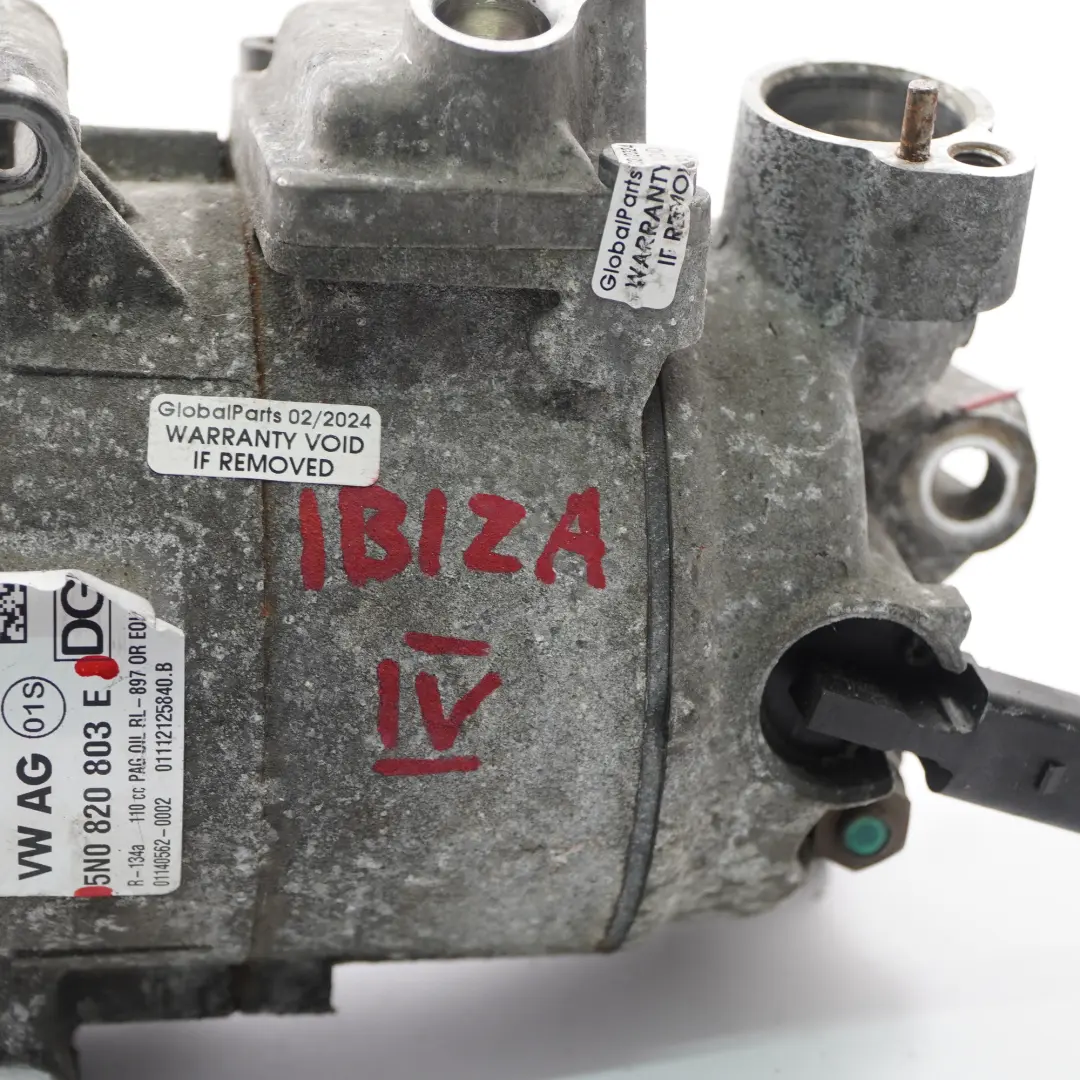 Compresseur de climatisation A/C Pompe pour Volkswagen Seat Skoda à propos du numéro de pièce 5N0820803E Volkswagen Seat Skoda Compresseur de climatisation A/C Pompe - SKU 5N0820803E - Numéro de pièce 5N0820803E