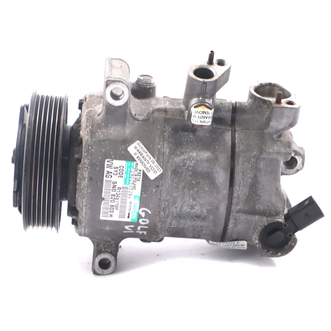 Condizionata Compressore A/C Pompa per Volkswagen Golf 6 Audi A3 Aria con numero di parte 5N0820803H Volkswagen Golf 6 Audi A3 Aria Condizionata Compressore A/C Pompa - SKU 5N0820803H - Numero di parte 5N0820803H