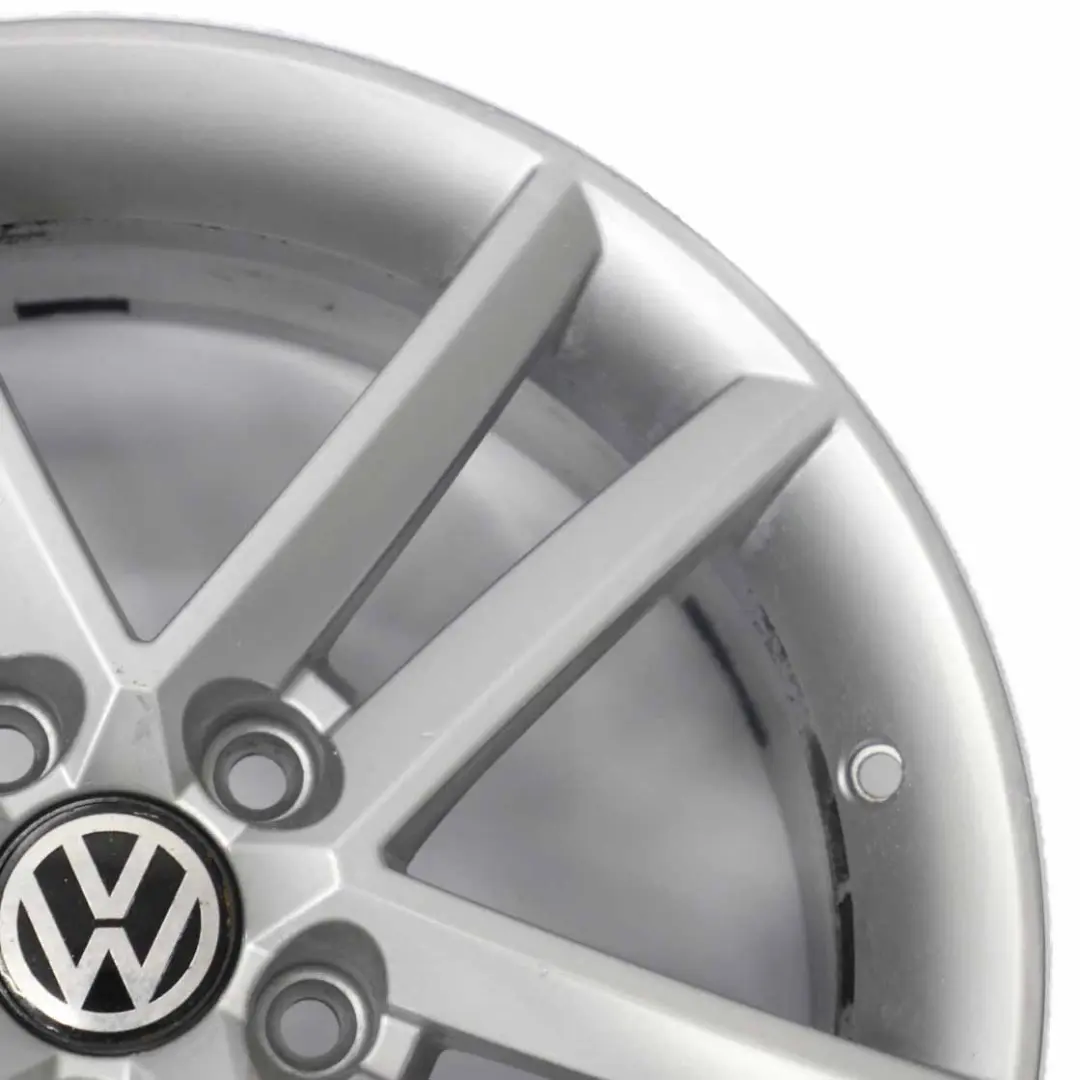 Alloy Wheel Rim 5 Double Spoke 17" 7J ET:54 to Seat Leon 2 3 Silver with Part number 5P0601025M Seat Leon 2 3 Silver Alloy Wheel Rim 5 Double Spoke 17" 7J ET:54 - SKU 5P0601025M-1 - Part number 5P0601025M