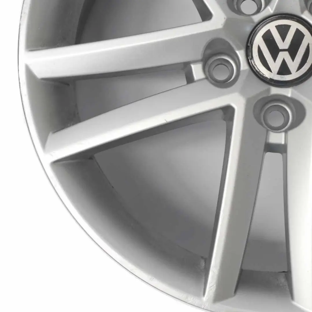 Silberne Leichtmetallfelge 5 Doppelspeiche 17" 7J ET:54 für Seat Leon 2 3 mit Teilenummer 5P0601025M Seat Leon 2 3 Silberne Leichtmetallfelge 5 Doppelspeiche 17" 7J ET:54 - SKU 5P0601025M-1 - Teilenummer 5P0601025M