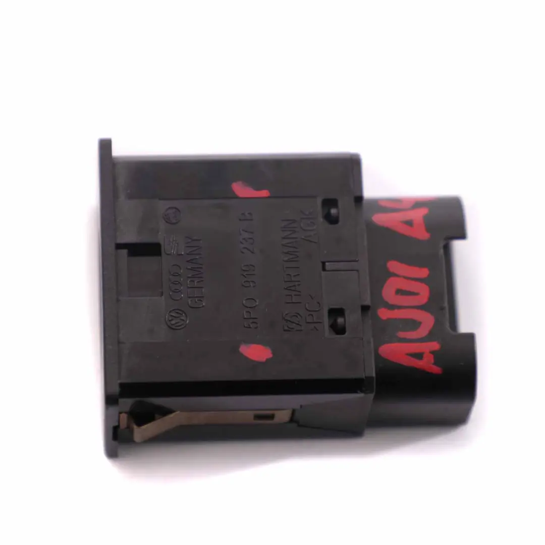 Interruptor Airbag Pasajero Desactivación Botón de Bloqueo para Audi A4 B7 con número de pieza 5P0919237B Audi A4 B7 Interruptor Airbag Pasajero Desactivación Botón de Bloqueo - SKU 5P0919237B - Número de pieza 5P0919237B