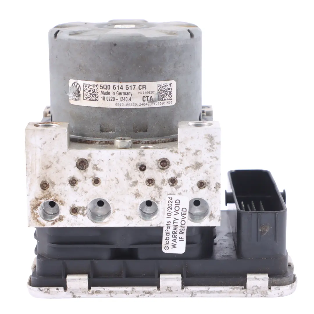 ABS Pump Module de freinage hydraulique pour Volkswagen VW Golf Mk7 à propos du numéro de pièce 5Q0614517CR Volkswagen VW Golf Mk7 ABS Pump Module de freinage hydraulique - SKU 5Q0614517CR - Numéro de pièce 5Q0614517CR