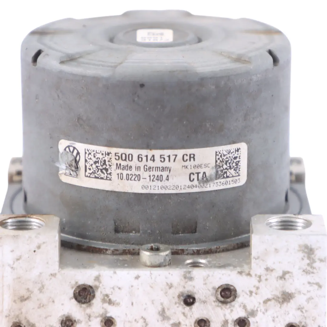 ABS Pumpe Hydraulische Bremspumpe Steuermodul Volkswagen VW Golf Mk7 - SKU 5Q0614517CR - Teilenummer 5Q0614517CR