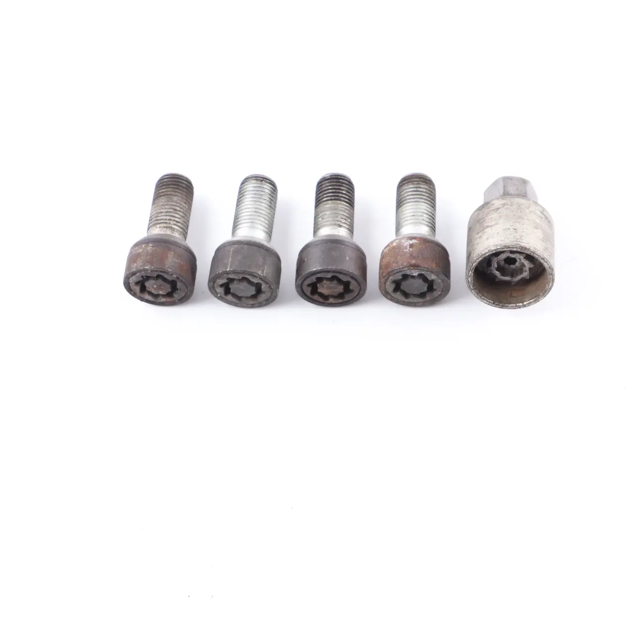 Volkswagen Polo MK5 Golf MK7 Radschrauben Felgenschloss Set 5Q0698137