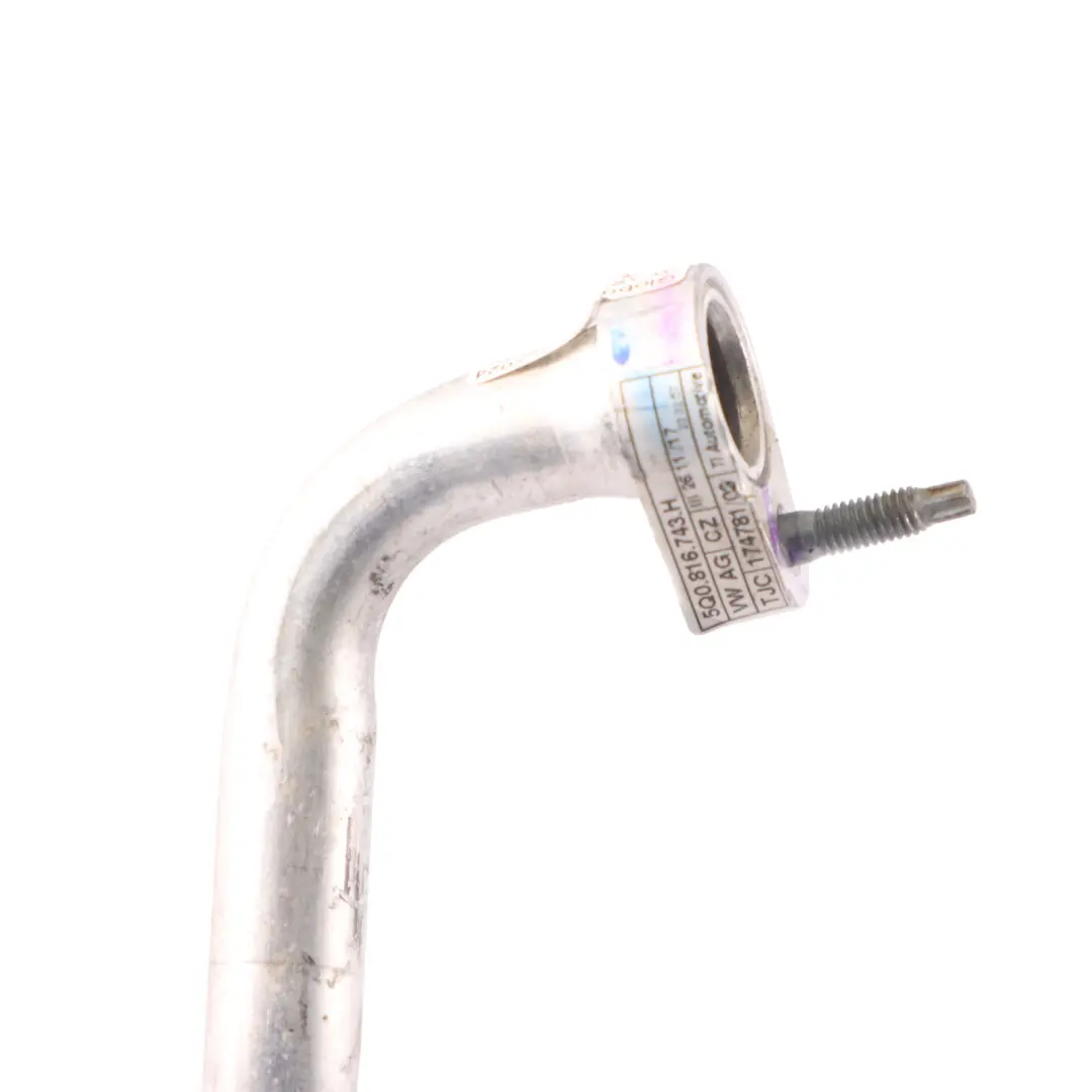 Volkswagen VW Golf SV Tuyau d'air conditionné A/C - SKU 5Q0816743H - Numéro de pièce 5Q0816743H