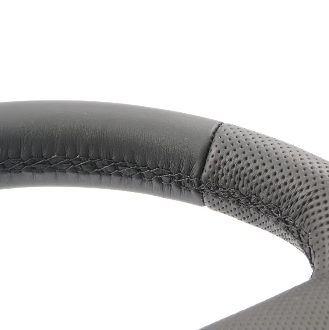 VW Volkswagen Polo IV 9N NEW Black Leather Steering Wheel - SKU 600419091C-1 - Part number 600419091C