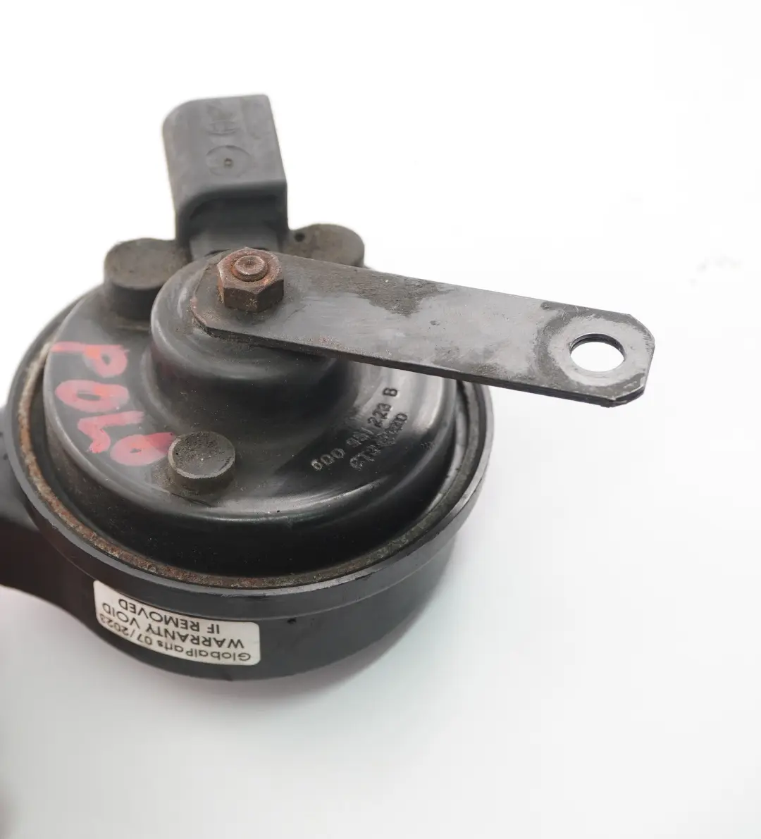 Bocina Señal Fanfarria Sirena para Volkswagen VW Polo 9N con número de pieza 600951223B Volkswagen VW Polo 9N Bocina Señal Fanfarria Sirena - SKU 600951223B - Número de pieza 600951223B