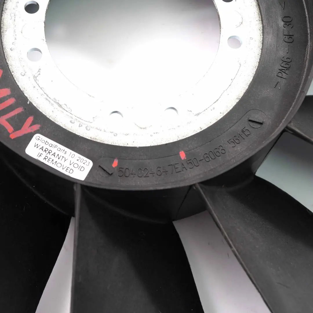  Radiator Fan Visco Iveco Daily 3 2.3L Diesel Engine Cooling Blower Fan - SKU 606356115 - Part number 606356115