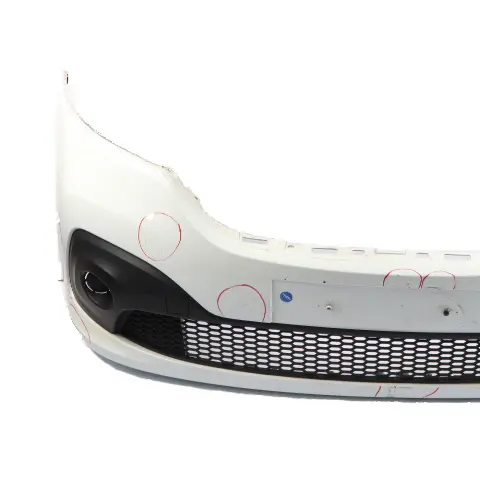 Renault Trafic III Bumper Front Trim Panel Covering Ice White - 389 - SKU 620224925R-ICW - Part number 620224925R