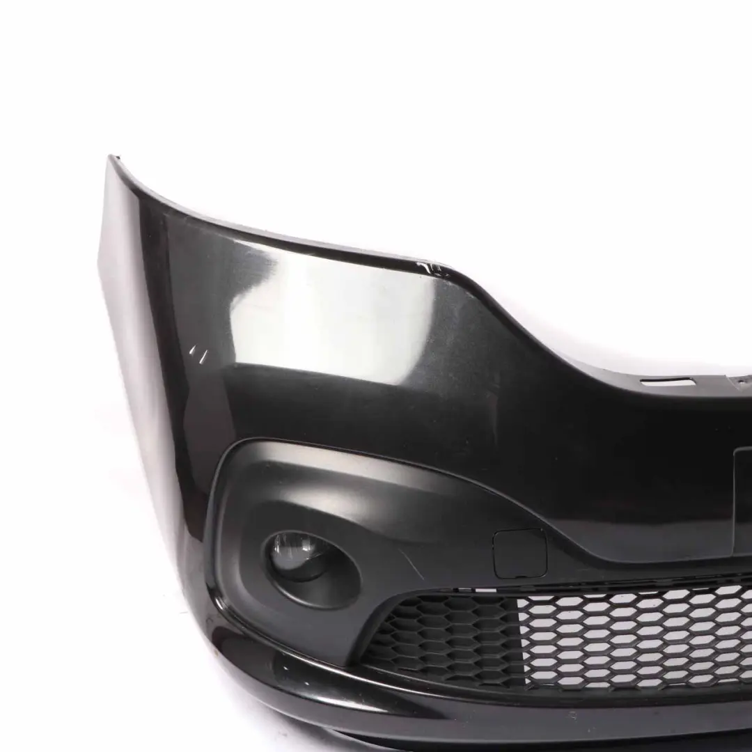 Bumper Front Trim Panel Covering Midnight Black - D68 to Renault Trafic III with Part number 620224925R Renault Trafic III Bumper Front Trim Panel Covering Midnight Black - D68 - SKU 620224925R-MID - Part number 620224925R