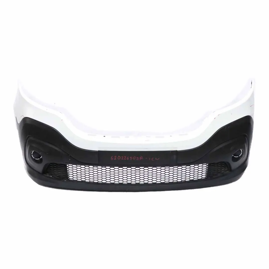 Renault Trafic III Bumper Front Trim Panel Covering Ice White - 389 - SKU 620226909R-ICW - Part number 620226909R
