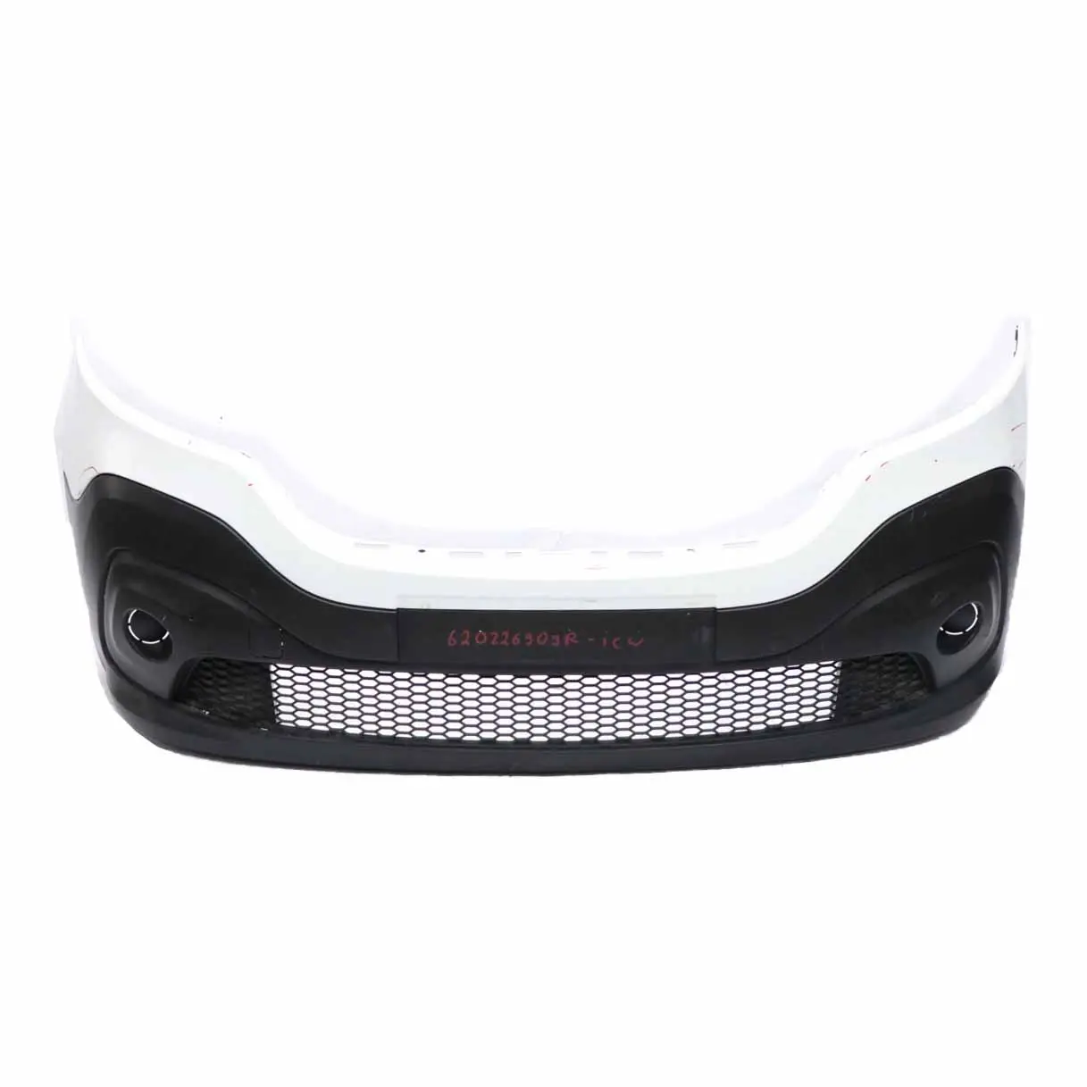 Renault Trafic III Bumper Front Trim Panel Covering Ice White - 389