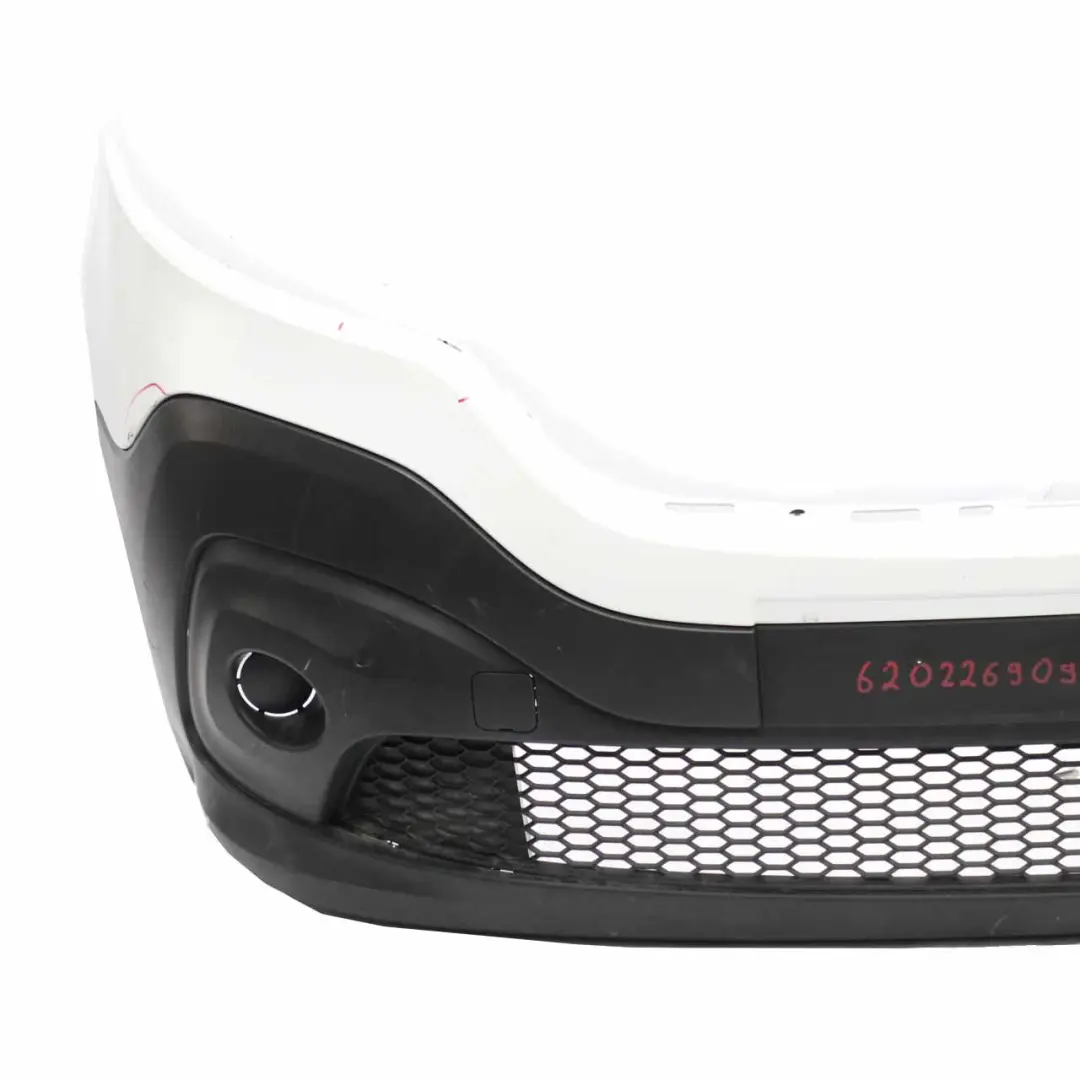 Front Bumper Trim Covering Panel Ice White - 389 to Renault Trafic III with Part number 620226909R Renault Trafic III Front Bumper Trim Covering Panel Ice White - 389 - SKU 620226909R-ICW - Part number 620226909R