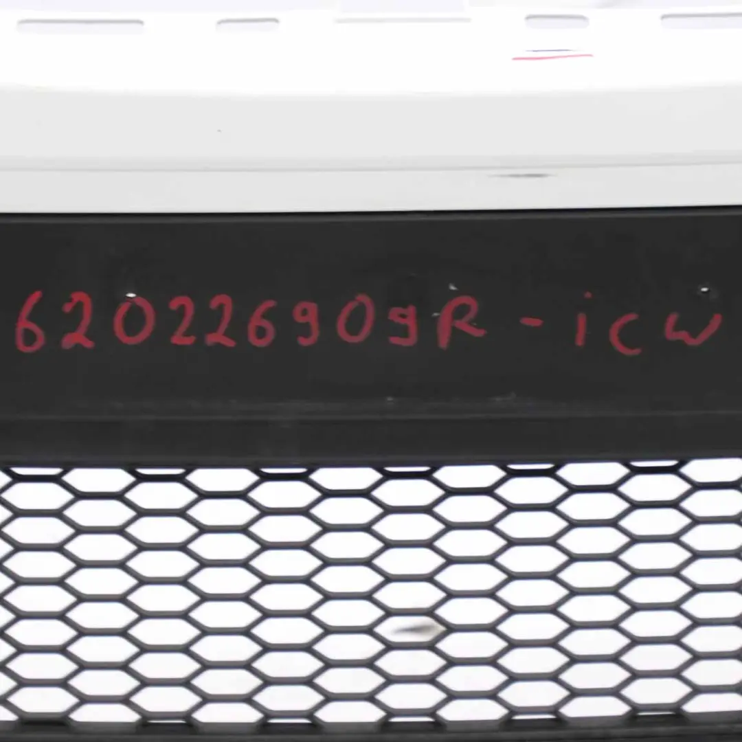 Front Bumper Trim Covering Panel Ice White - 389 to Renault Trafic III with Part number 620226909R Renault Trafic III Front Bumper Trim Covering Panel Ice White - 389 - SKU 620226909R-ICW - Part number 620226909R