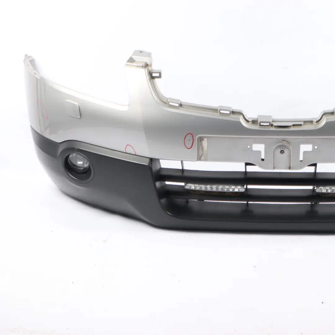 Front Bumper Complete Trim Panel Silver Metallic - WV2 to Nissan Qashqai J10 with Part number 62022JD30H Nissan Qashqai J10 Front Bumper Complete Trim Panel Silver Metallic - WV2 - SKU 62022JD30H-SME - Part number 62022JD30H