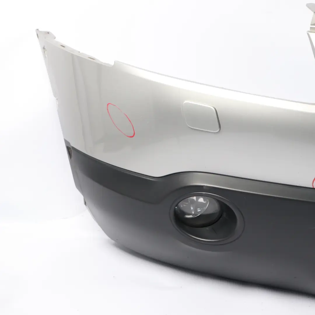 Front Bumper Complete Trim Panel Silver Metallic - WV2 to Nissan Qashqai J10 with Part number 62022JD30H Nissan Qashqai J10 Front Bumper Complete Trim Panel Silver Metallic - WV2 - SKU 62022JD30H-SME - Part number 62022JD30H