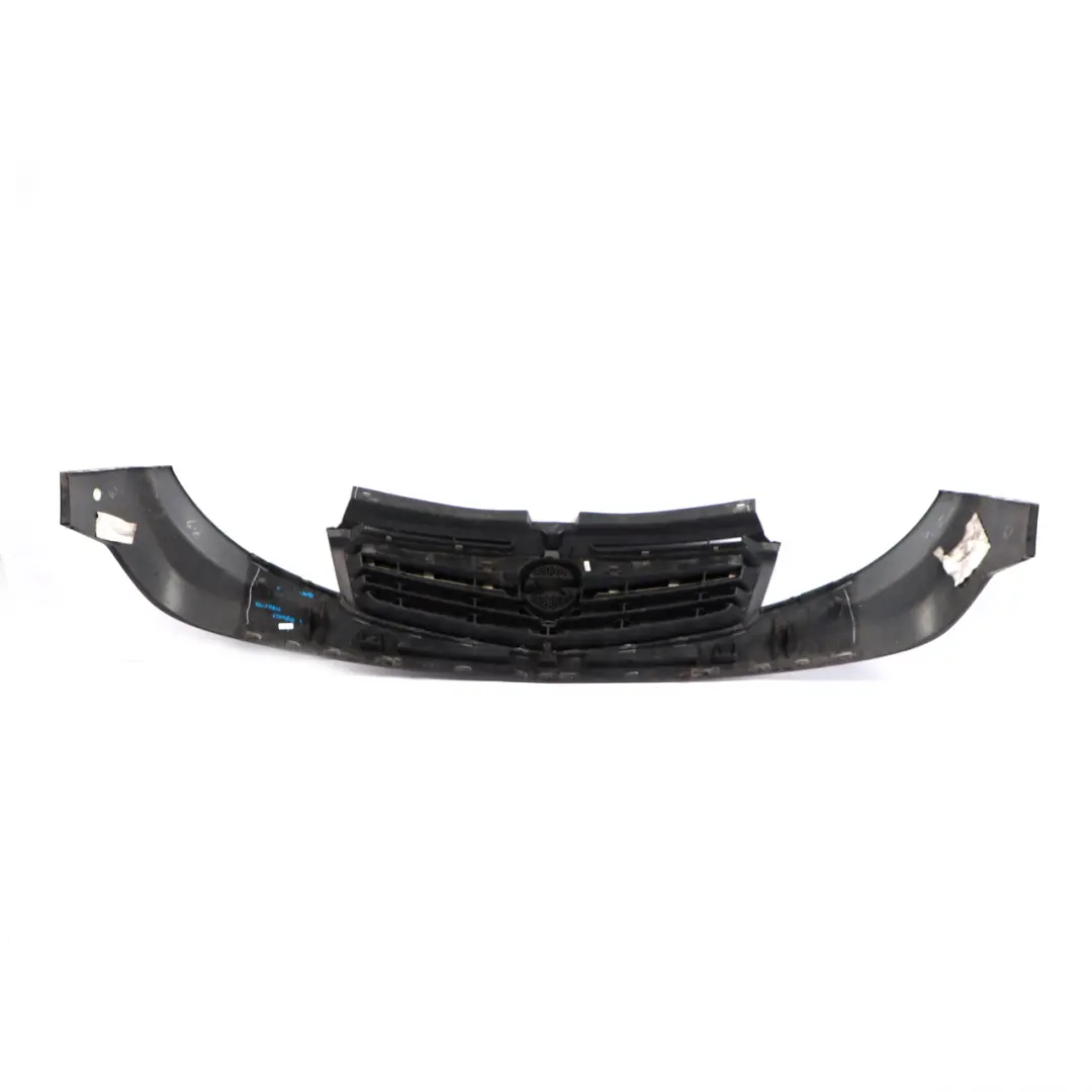 Front Grille Upper Air Trim Panel Cover Midnight Black - 298 to Vauxhall Vivaro A with Part number 623100248R Vauxhall Vivaro A Front Grille Upper Air Trim Panel Cover Midnight Black - 298 - SKU 623100248R-MID - Part number 623100248R