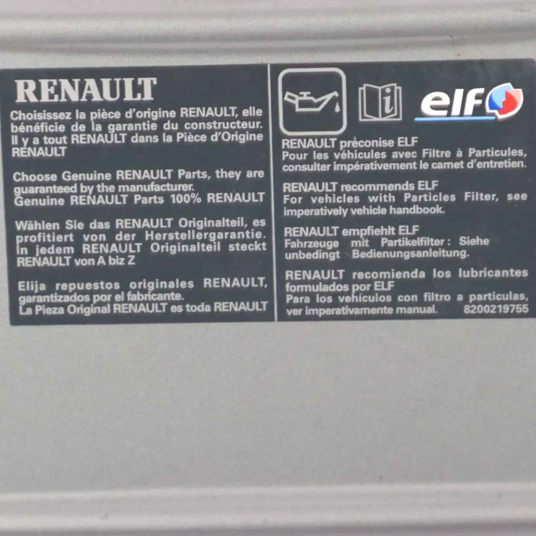 Renault Master III Front Hood Radiator Bumper Grille Panel Cover Trim - SKU 623103639R - Part number 623103639R