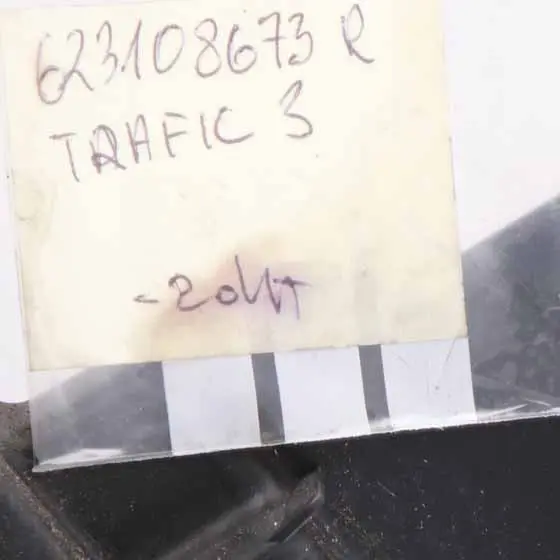 Front Hood Radiator Bumper Grille Panel Cover Trim to Renault Trafic 3 with Part number 623108673R Renault Trafic 3 Front Hood Radiator Bumper Grille Panel Cover Trim - SKU 623108673R - Part number 623108673R