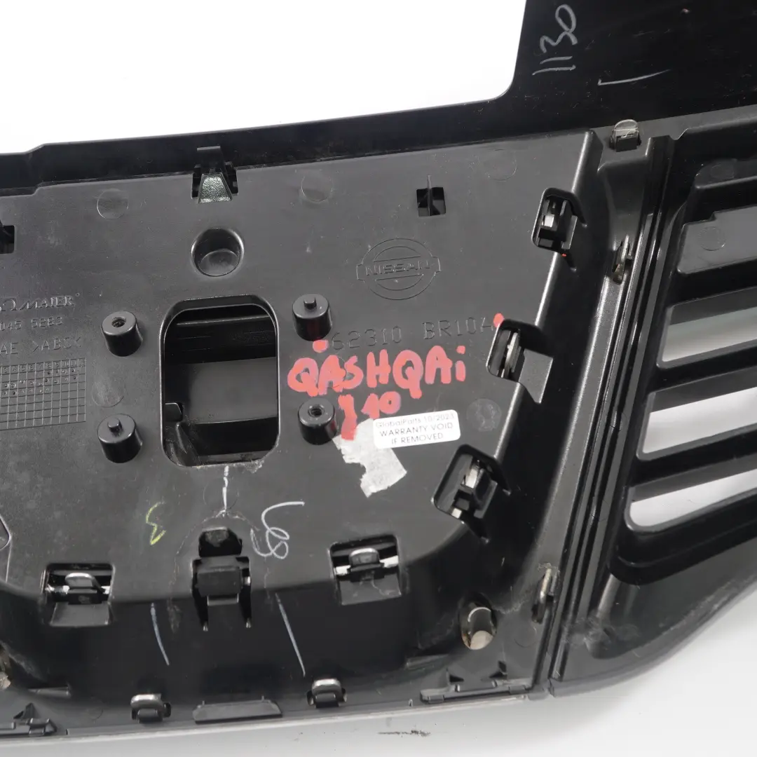 Nissan Qashqai J10 Fronthaube Kühlergrill Stoßstange Kühlerabdeckung - SKU 62310BR10A-1 - Teilenummer 62310BR10A