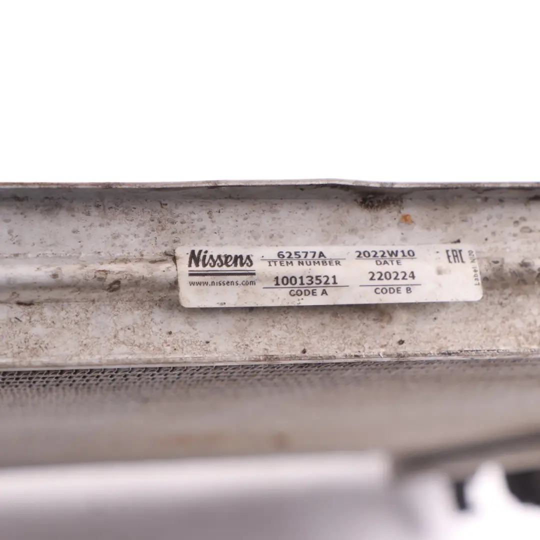 Conditioning A/C Radiator Diesel ML 63 AMG Nissens to Mercedes W164 Air with Part number 62577A Mercedes W164 Air Conditioning A/C Radiator Diesel ML 63 AMG Nissens - SKU 62577A - Part number 62577A