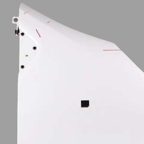 Side Panel Front Right O/S Wing Fender Cover Ice White - 389 to Renault Trafic III with Part number 631016242R Renault Trafic III Side Panel Front Right O/S Wing Fender Cover Ice White - 389 - SKU 631001616-ICW - Part number 631016242R