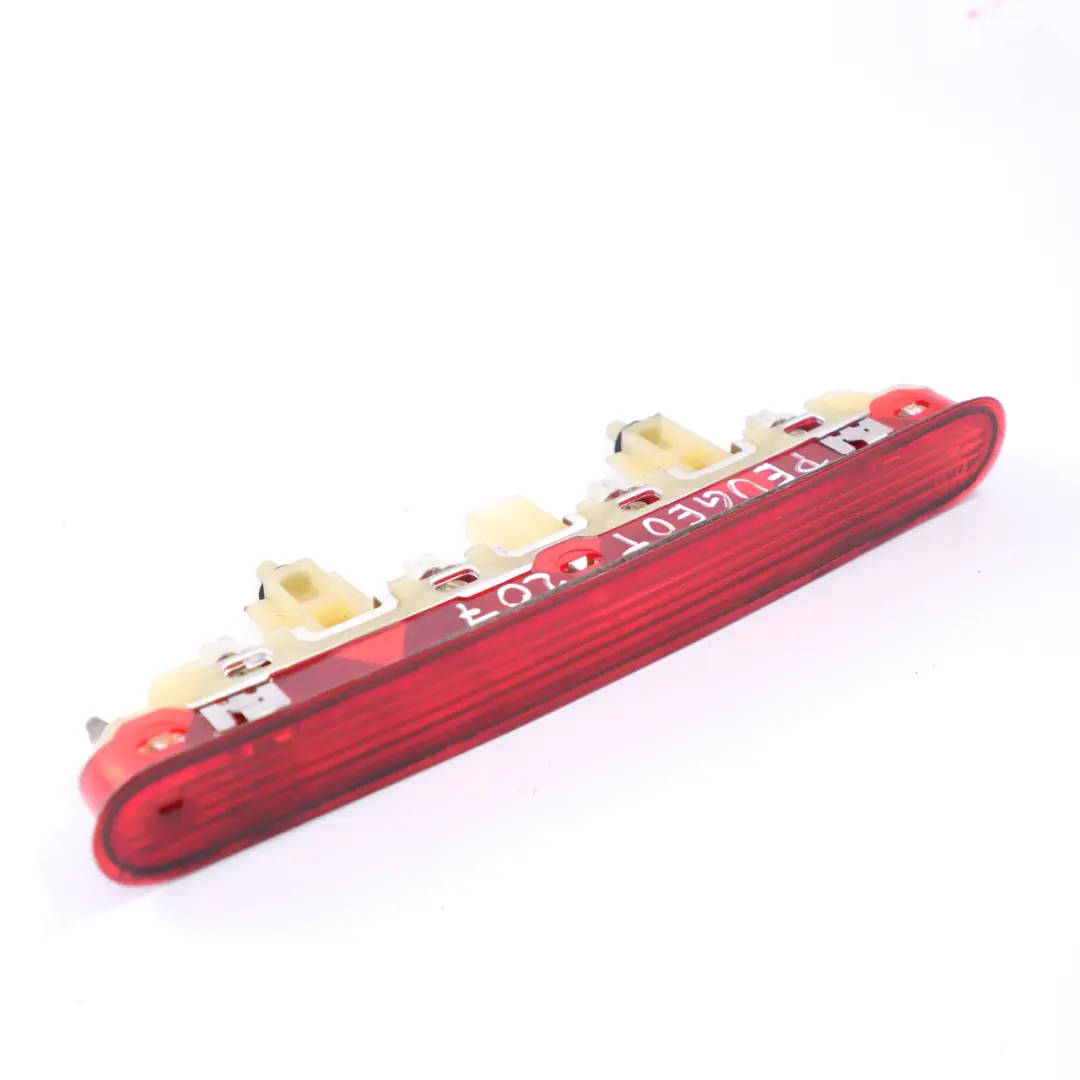 Peugeot 207 Third Stoplamp Rear Stop Lamp Additional Brake Light Red - SKU 6350Y2 - Part number 6350Y2