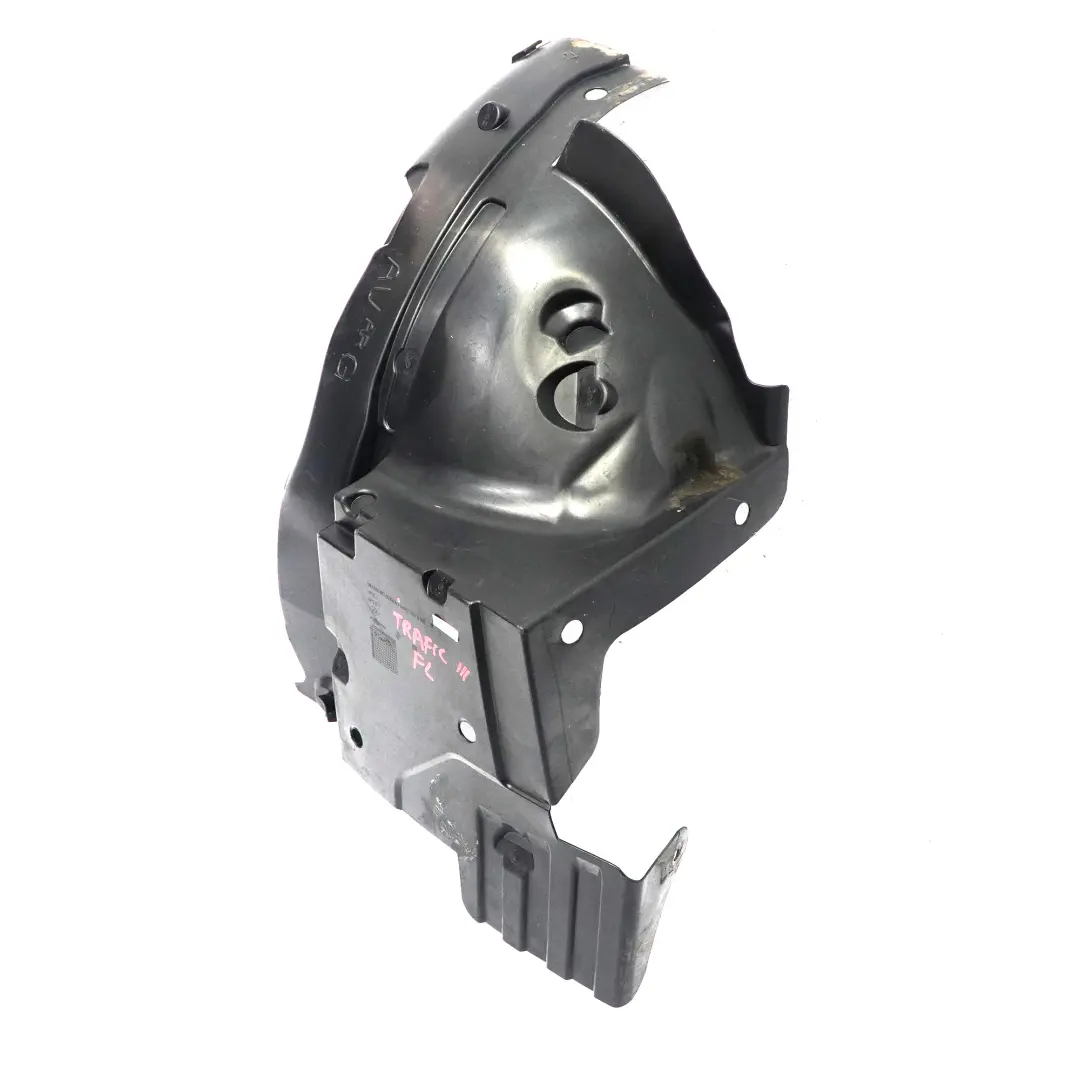 Renault Trafic 3 Vivaro B Passage Roue Avant Gauche Couvrement Section Arriere - SKU 638437451R - Numéro de pièce 638437451R