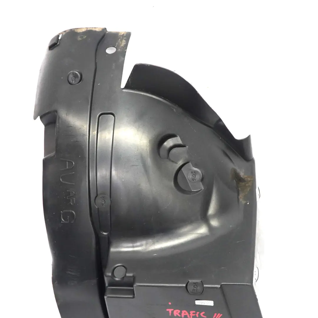 Renault Trafic 3 Vivaro B Passage Roue Avant Gauche Couvrement Section Arriere - SKU 638437451R - Numéro de pièce 638437451R
