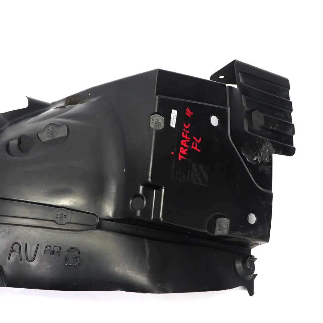 Renault Trafic 3 Vivaro B Passage Roue Avant Gauche Couvrement Section Arriere - SKU 638437451R - Numéro de pièce 638437451R