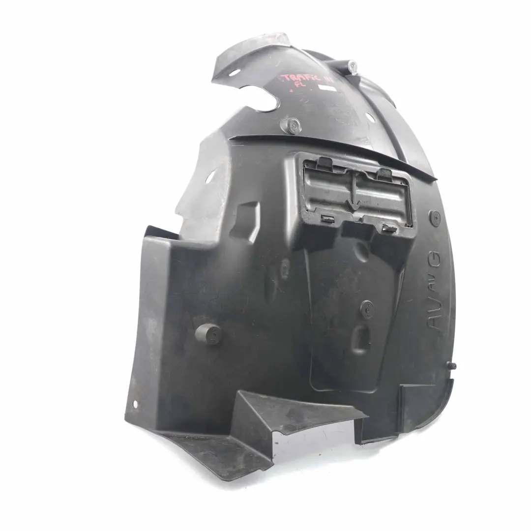 Renault Trafic 3 Vivaro B Radkasten vorne links Abdeckung Gehäuse Vorderteil - SKU 638450844R-1 - Teilenummer 638450844R