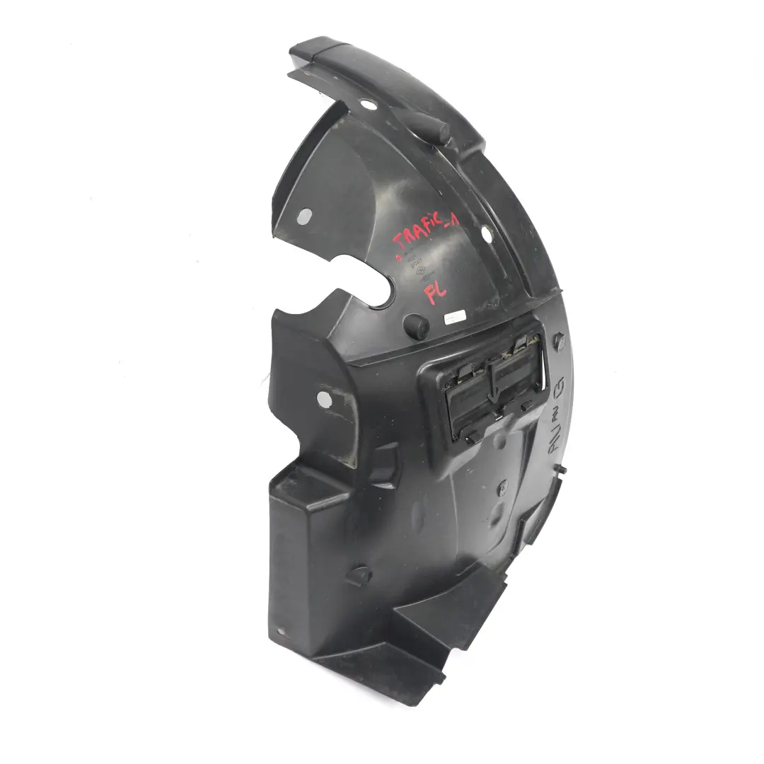 Renault Trafic 3 Vivaro B Radkasten vorne links Abdeckung Gehäuse Vorderteil - SKU 638450844R-1 - Teilenummer 638450844R
