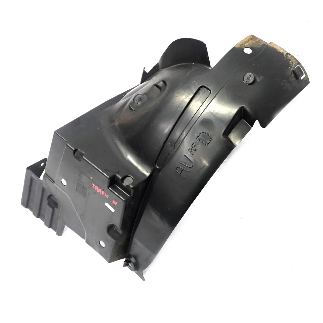 Renault Trafic 3 Vivaro B Radkasten vorne rechts Abdeckung Gehäuse Hinterteil - SKU 638451520R - Teilenummer 638451520R