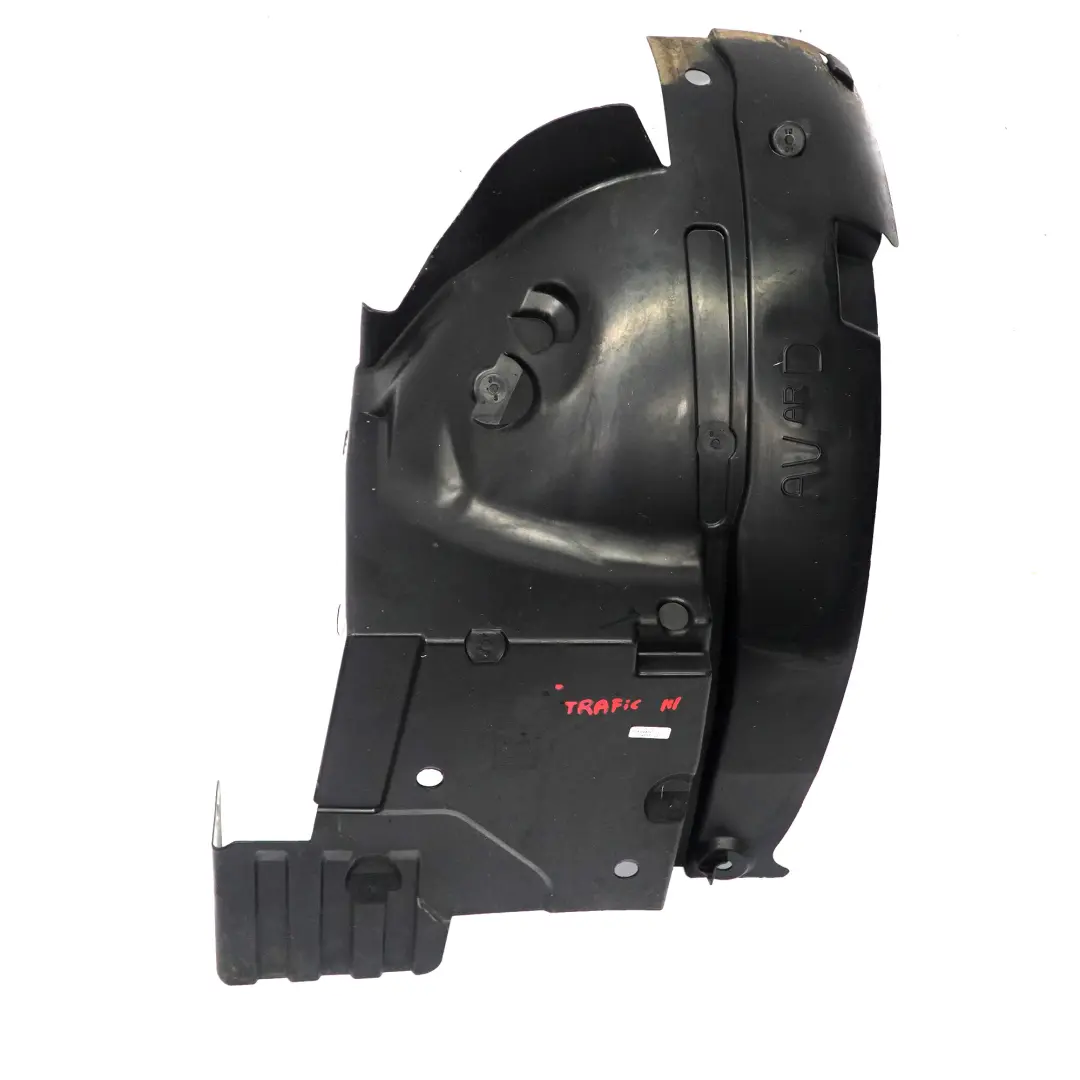 Passage Roue Avant Droite Couvrement Section Arriere pour Renault Trafic 3 Vivaro B à propos du numéro de pièce 638451520R Renault Trafic 3 Vivaro B Passage Roue Avant Droite Couvrement Section Arriere - SKU 638451520R - Numéro de pièce 638451520R