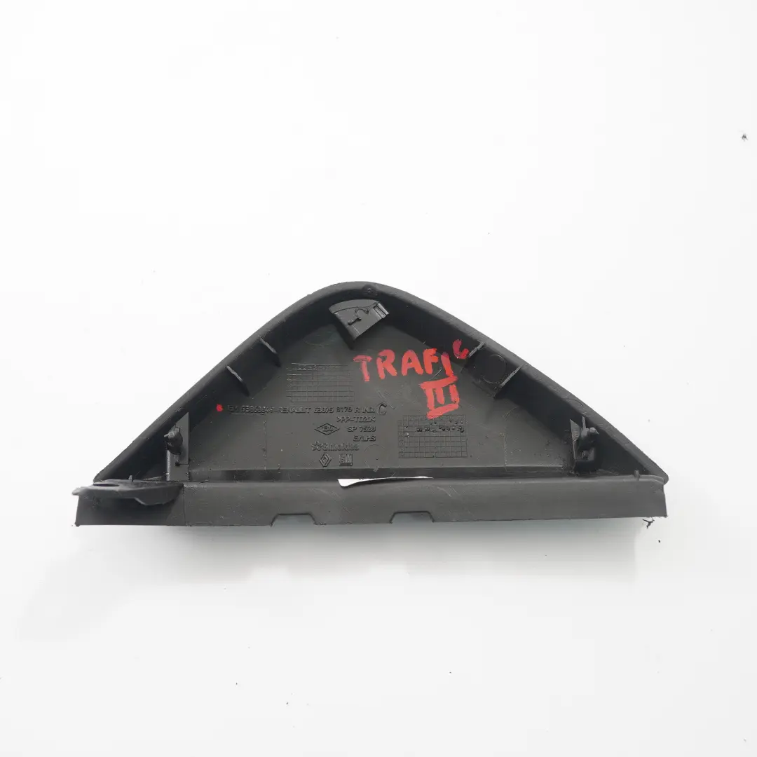 Renault Trafic 3 kotflügel Seiten verkleidung links Formteil abdeckung - SKU 638758176 - Teilenummer 638758176