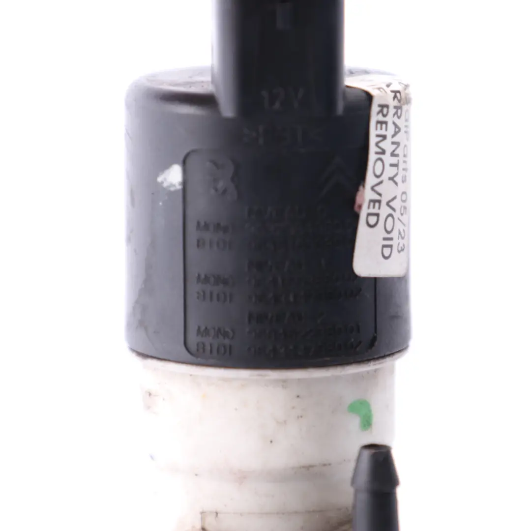 Washer Pump Citroen Berlingo Peugeot Partner Spray Windscreen Cleaning to with Part number 6434A9 Washer Pump Citroen Berlingo Peugeot Partner Spray Windscreen Cleaning - SKU 6434A9 - Part number 6434A9