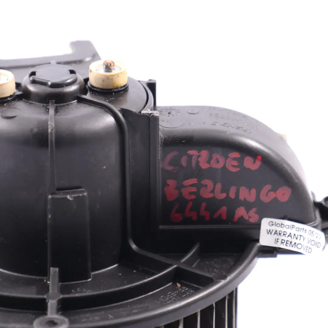  Heater Blower Citroen Berlingo Peugeot Partner Motor Fan Cooling Unit - SKU 6441AS - Part number 6441AS