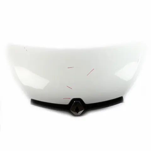Mk3 Hood Bonnet Covering Panel Trim Ice White - 389 to Renault Trafic with Part number 651004197R Renault Trafic Mk3 Hood Bonnet Covering Panel Trim Ice White - 389 - SKU 651004197R-ICW - Part number 651004197R