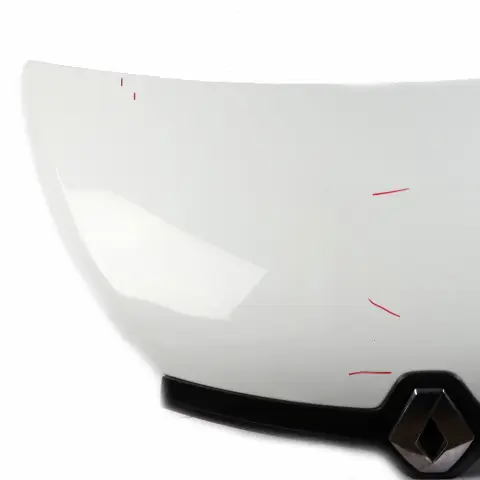 Mk3 Hood Bonnet Covering Panel Trim Ice White - 389 to Renault Trafic with Part number 651004197R Renault Trafic Mk3 Hood Bonnet Covering Panel Trim Ice White - 389 - SKU 651004197R-ICW - Part number 651004197R